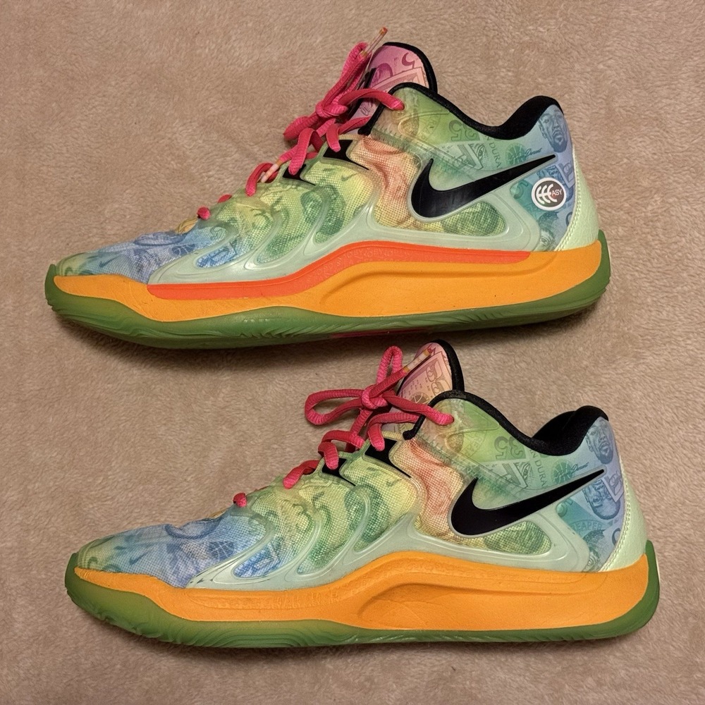 Nike KD 17 Basketball Shoes Easy Money All-Star HF1811-700 Men's Size 9